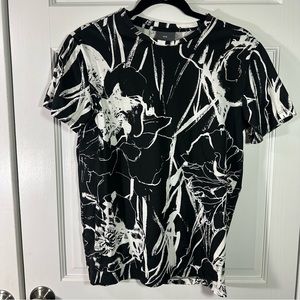 H&M marble print T-shirt